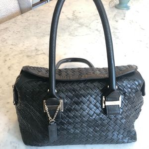 Cole Haan Black leather Satchel